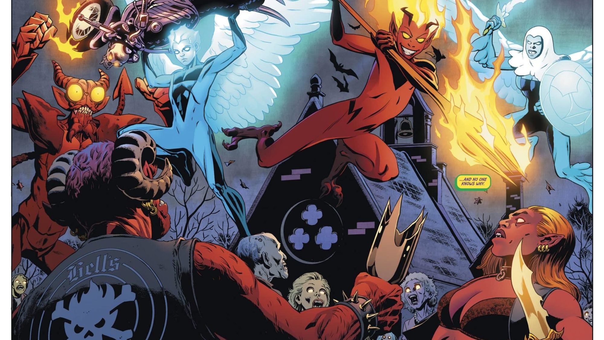 Hornsby & Halo #0 Preview: Heaven and Hell Are Roommates Now