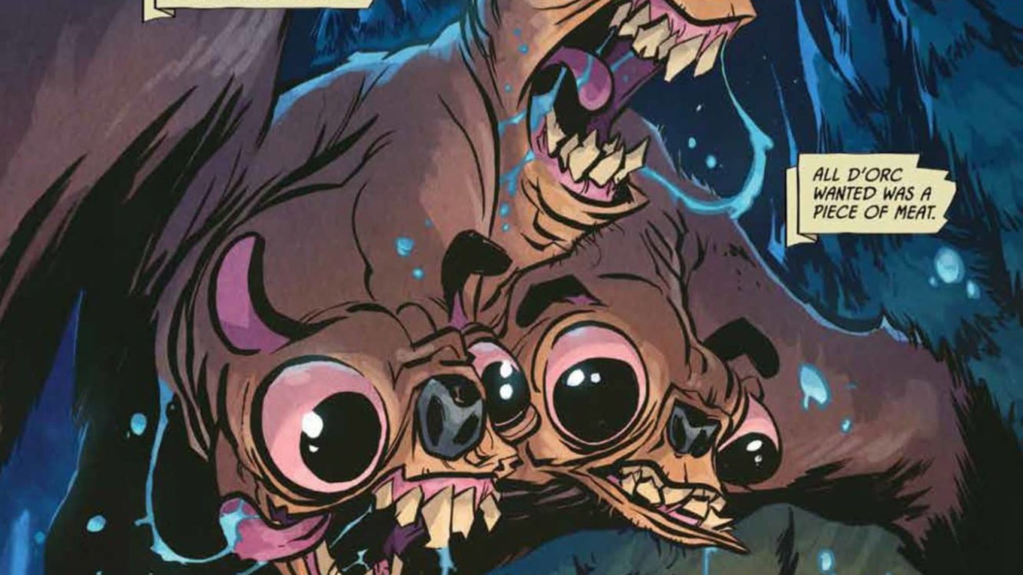 Three Heads, Zero Table Manners
