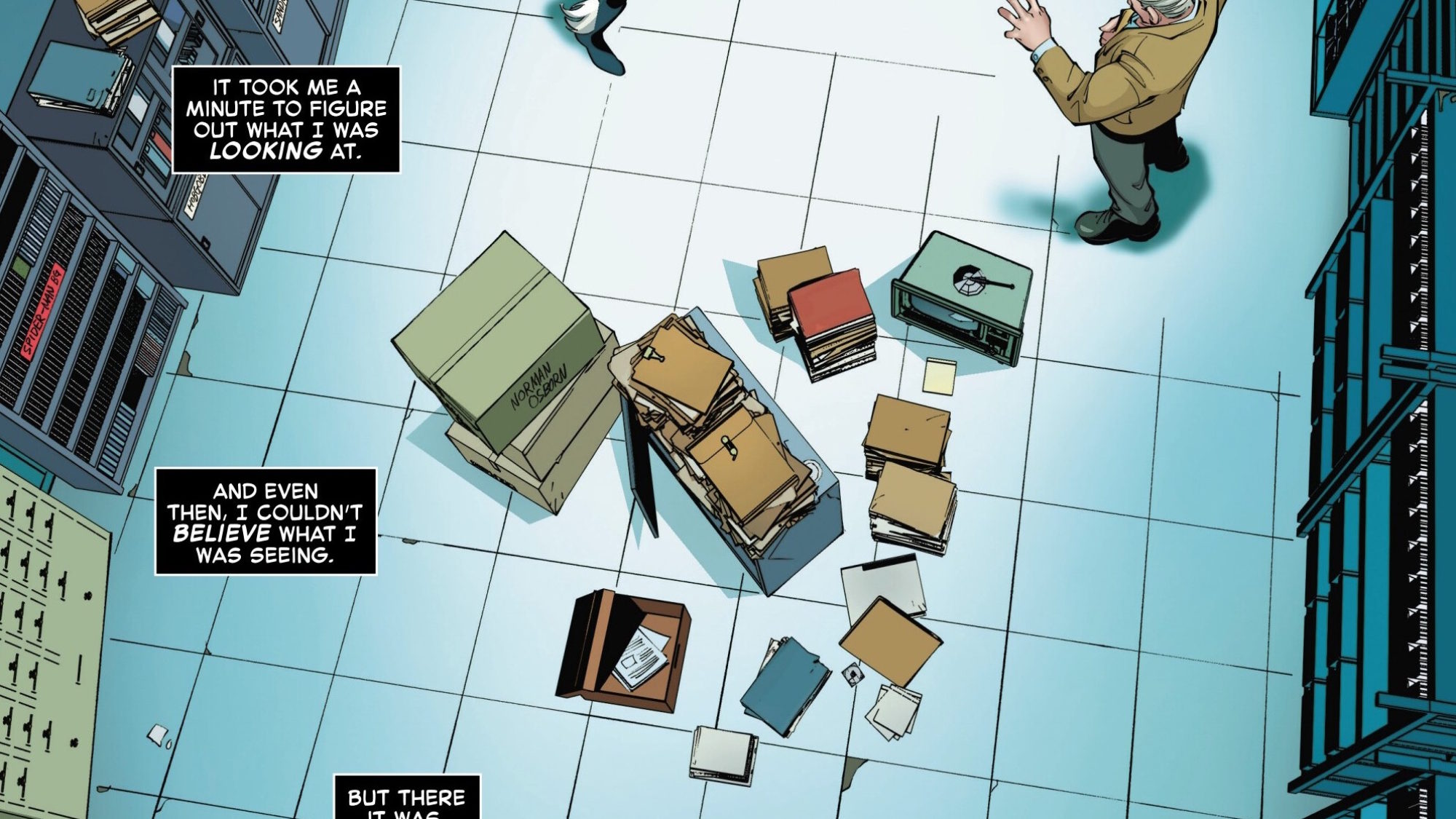 J Jonah Jameson, Doing His Own Research, In Black Cat #10 (Spoilers)