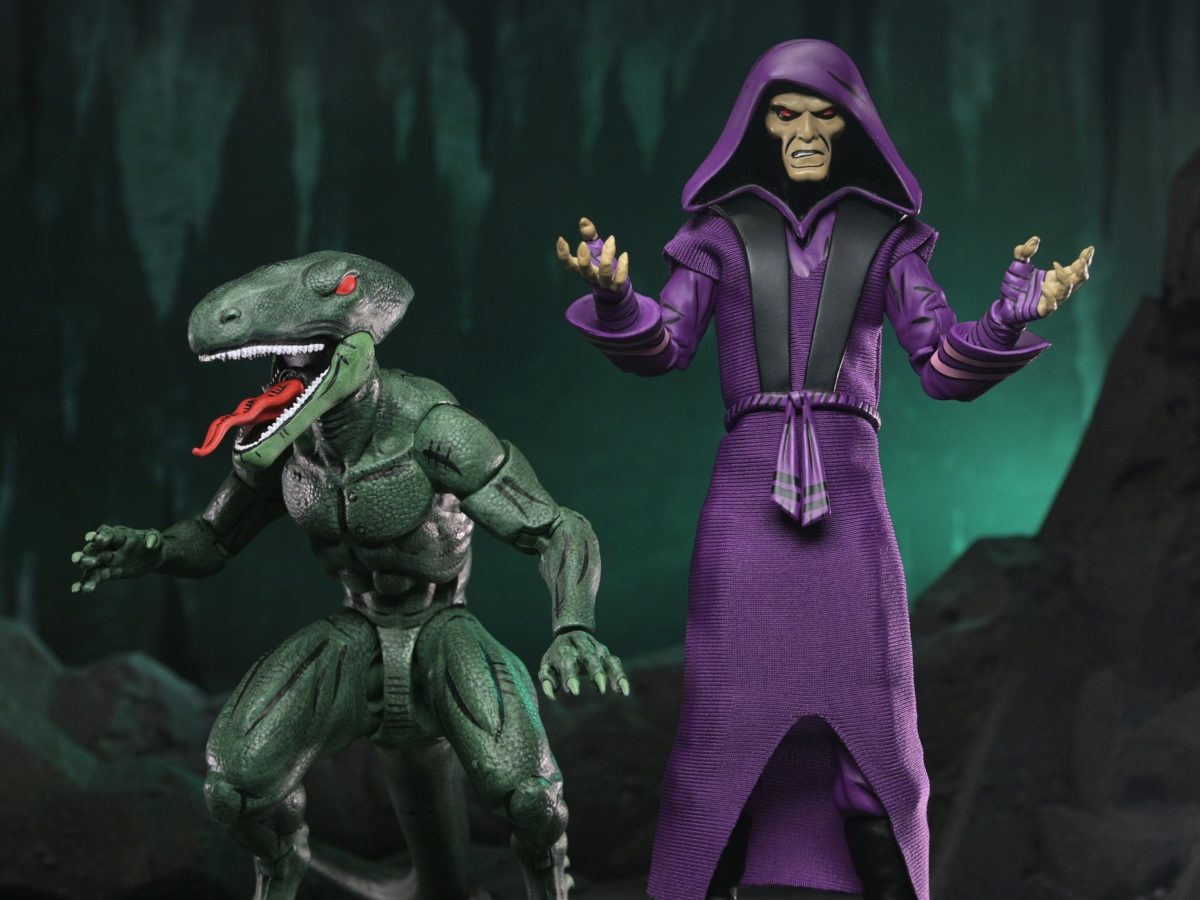 NECA Unveils New TMNT Mirage Studios Daimyo Orkai & Raptor 2-Pack