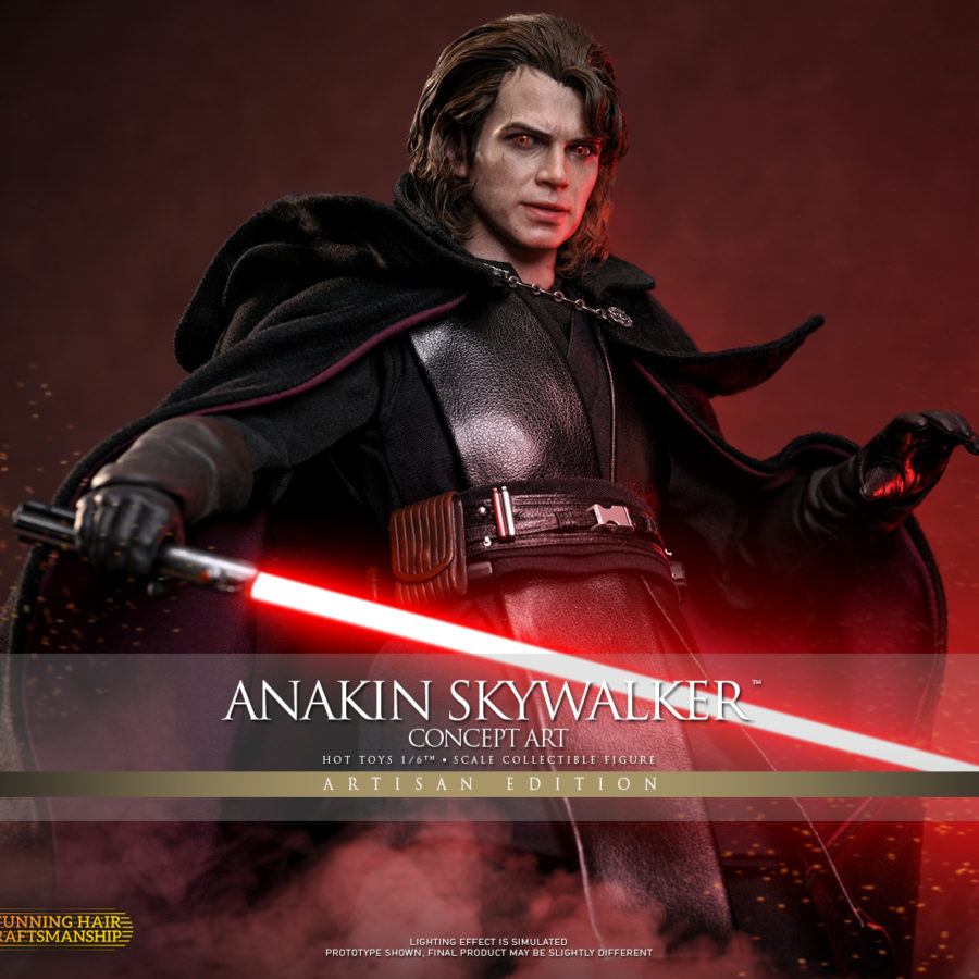 Hot Toys Reveals Star Wars Concept Art Anakin Skywalker 1/6 Figure