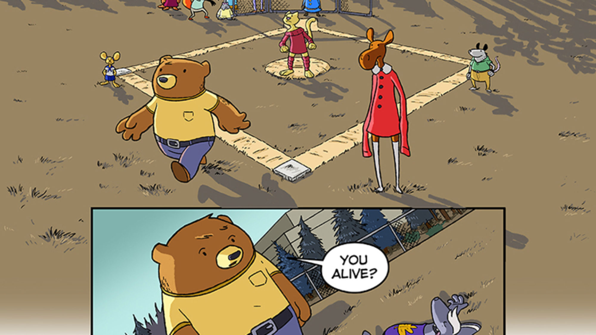 Joshua Smeaton Moves Woodland Hills Graphic Novel Rights To Papercutz