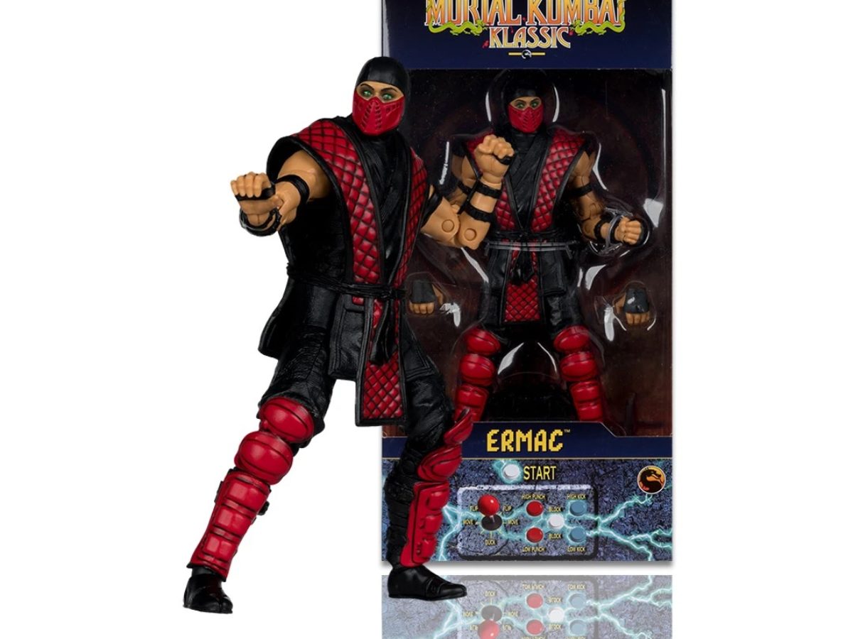 Mortal Kombat Klassic Ermac Joins the Fight from McFarlane Toys