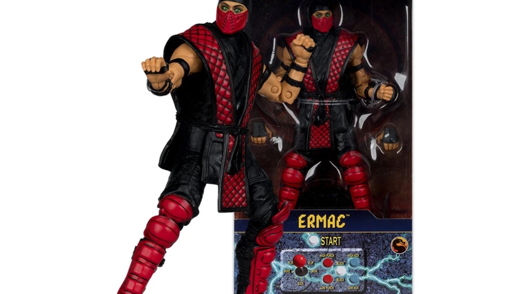 Mortal Kombat Klassic Ermac Joins the Fight from McFarlane Toys