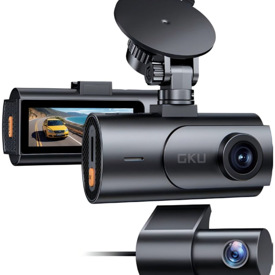 GKU Launches D600 Pro Max 4K+1080P Front & Rear Dash Cam
