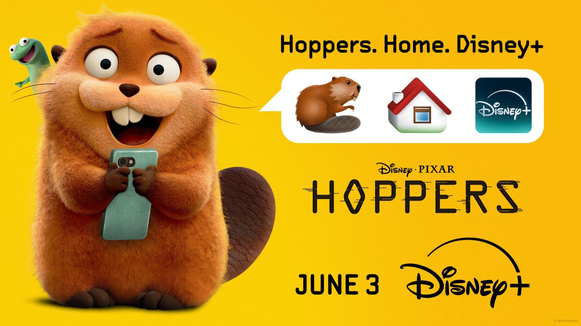 Pixar's Hoppers Will Debut On Disney+ Starting Next Week