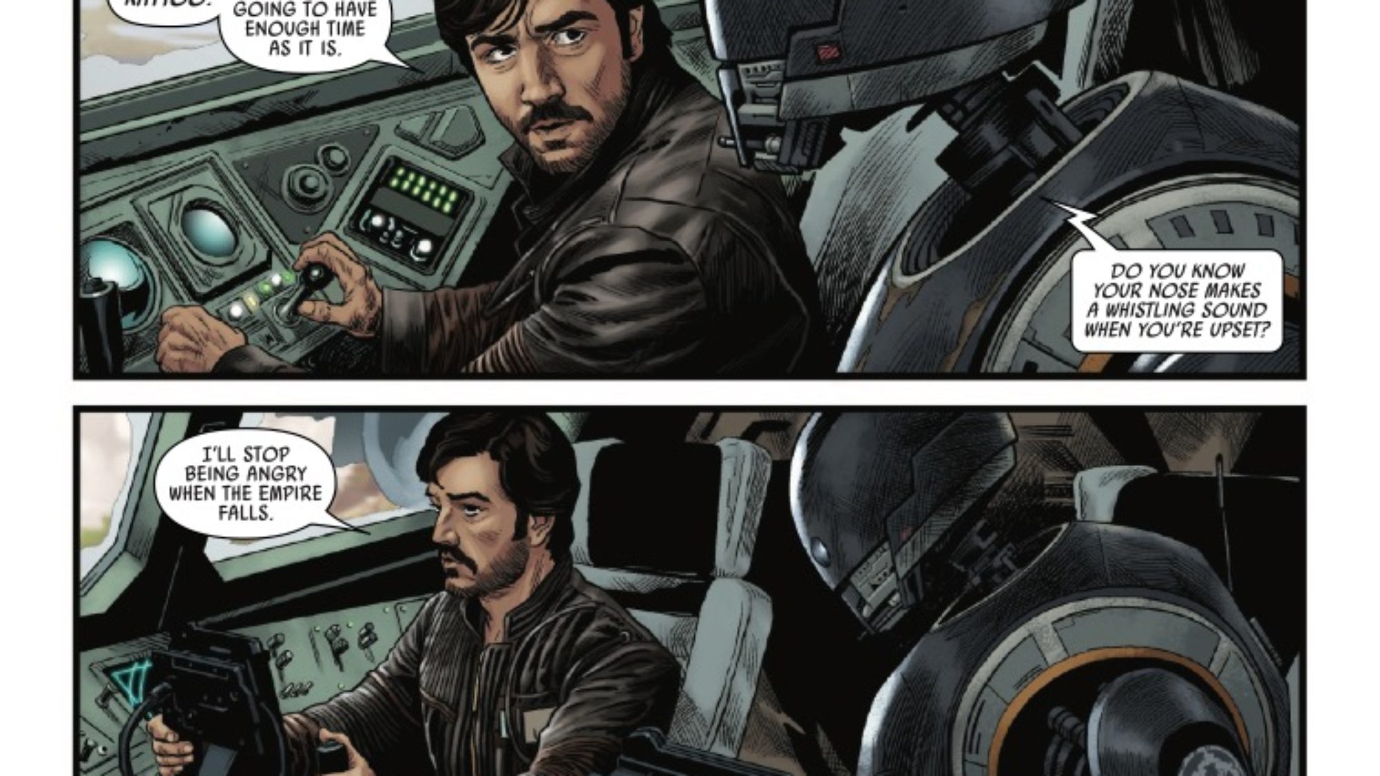 Star Wars: Rogue One – Cassian Andor #1 Preview: No Hope, Just Hustle