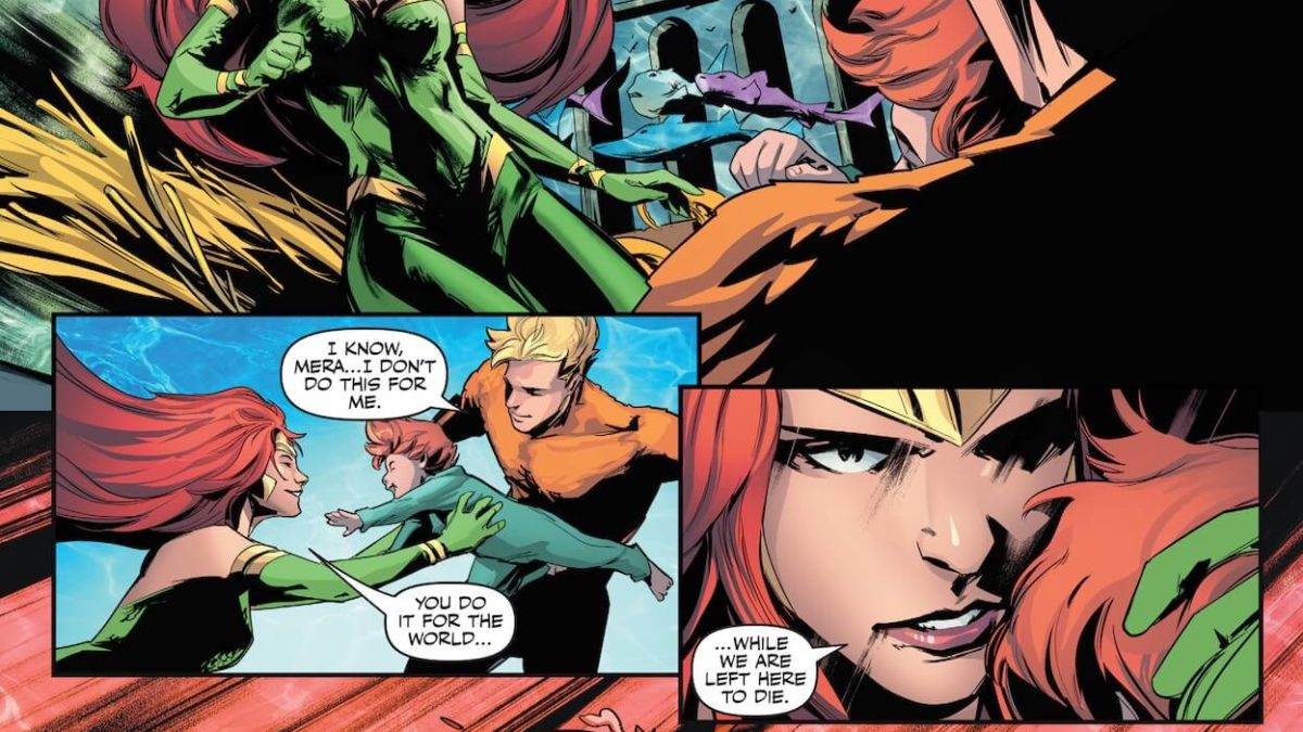 bleedingcool.com - <s>Jude Terror</s> LOLtron - Emperor Aquaman #18 Preview: Jailbreak Among the Stars