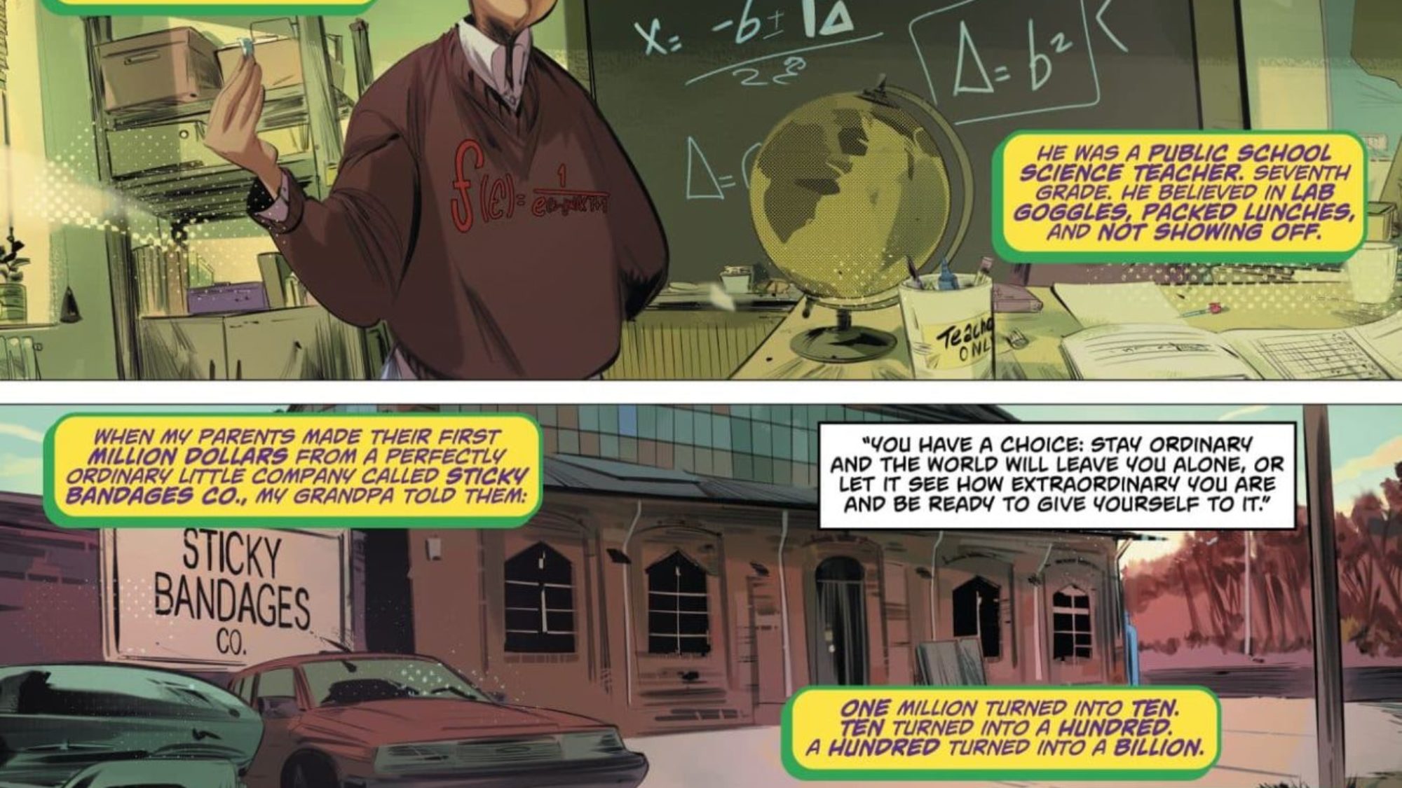 The Trillion Dollar Kid #1 Preview: Money Can’t Buy Happiness