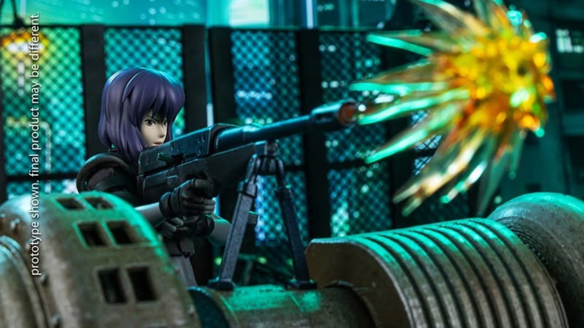 Hiya Toys Debuts New 1/12 Ghost in the Shell Motoko Battle Suit Figure