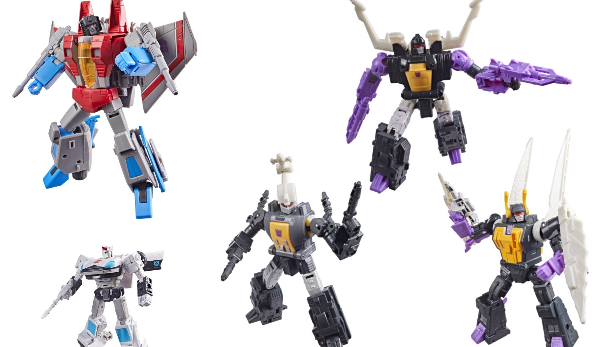 Transformers Studio Series 86 Adds Starscream, Prowl, Insecticons