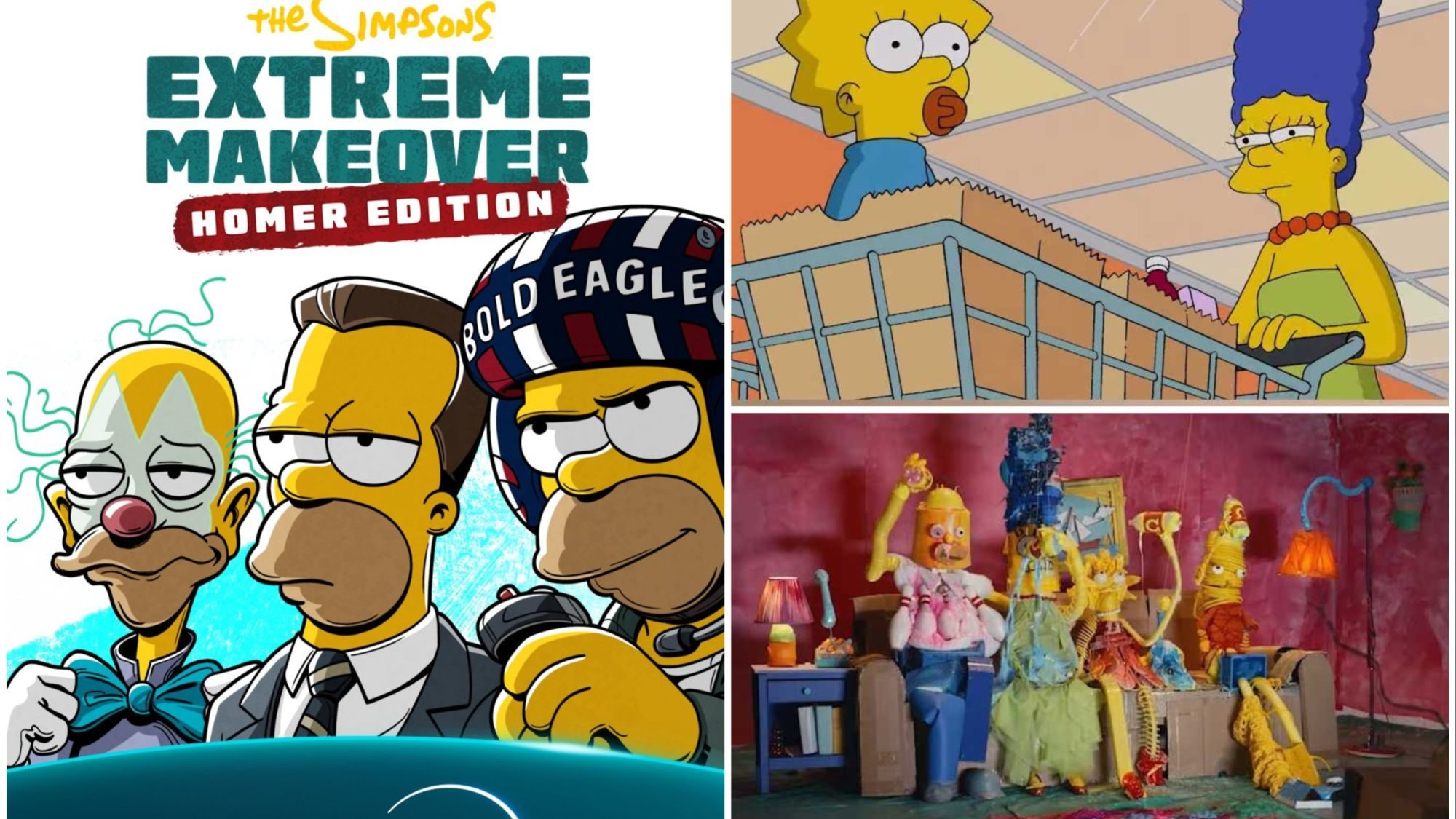 The Simpsons: Extreme Makeover: Homer Edition Couch Gag Gets Real