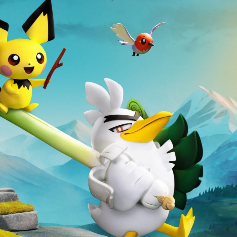 Artwork baru Pokémon Tales: Sirfetch'd dan Pichu dalam petualangan di Galar