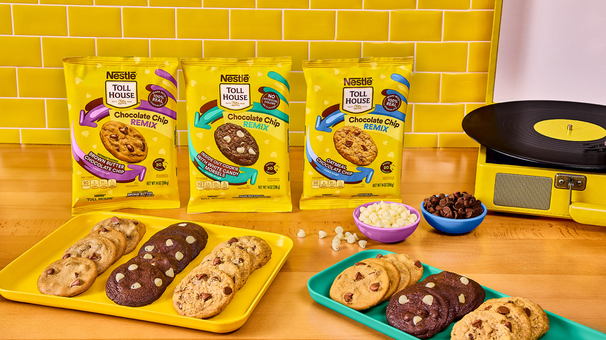 Nerdy Food: Toll House Drops Chocolate Chip Remix Cookie Dough