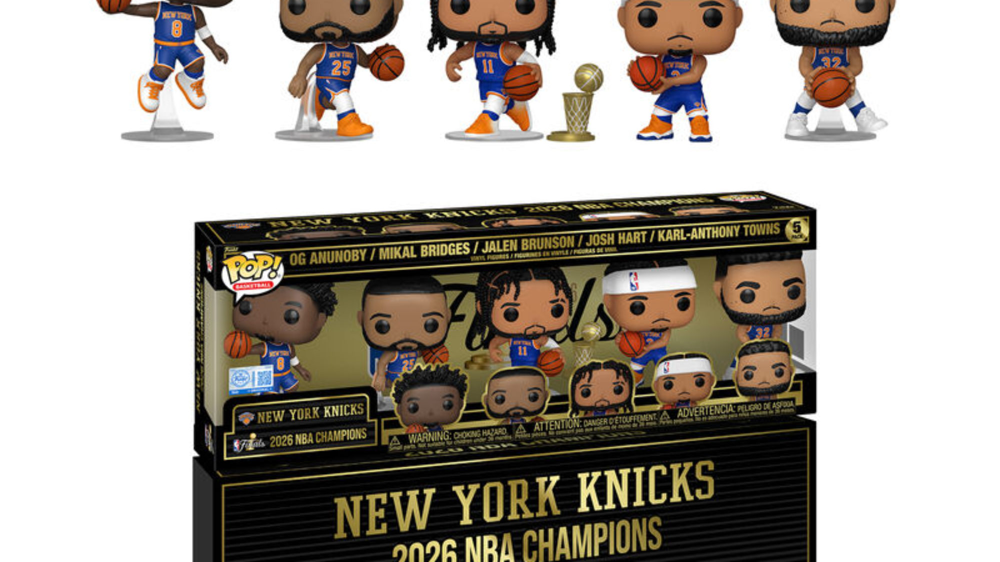 Funko &amp; Loungefly Drop New York Knicks 2026 NBA Champions Merch