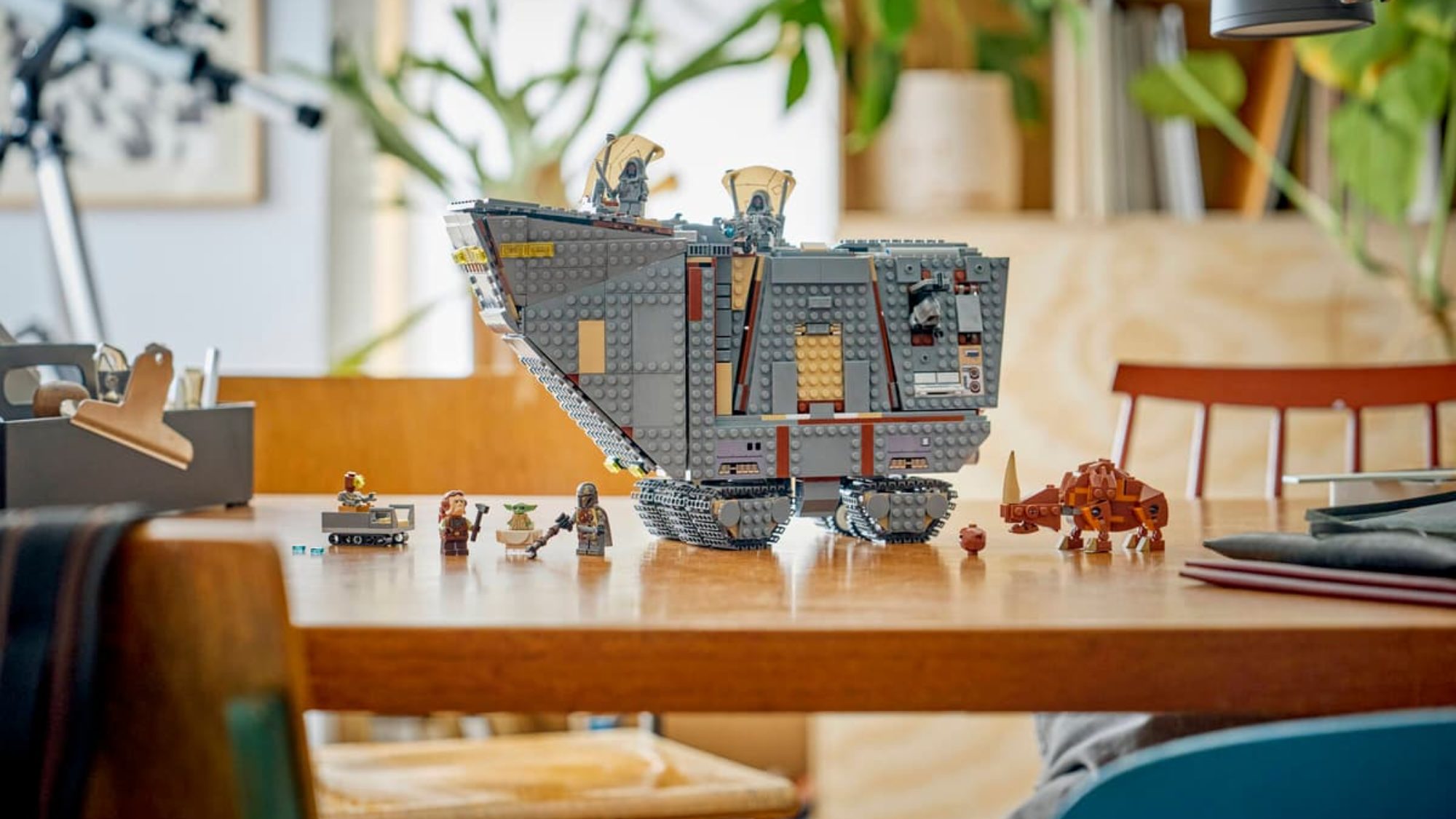 New LEGO Star Wars The Mandalorian Offworld Sandcrawler Set Debuts
