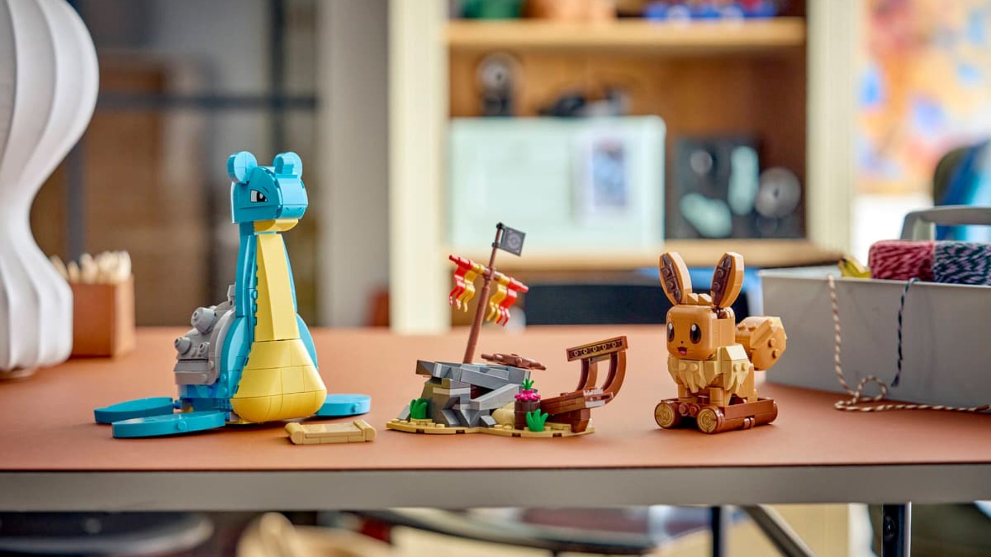New LEGO Pokémon Eevee and Lapras's Treasure Hunt Set Revealed