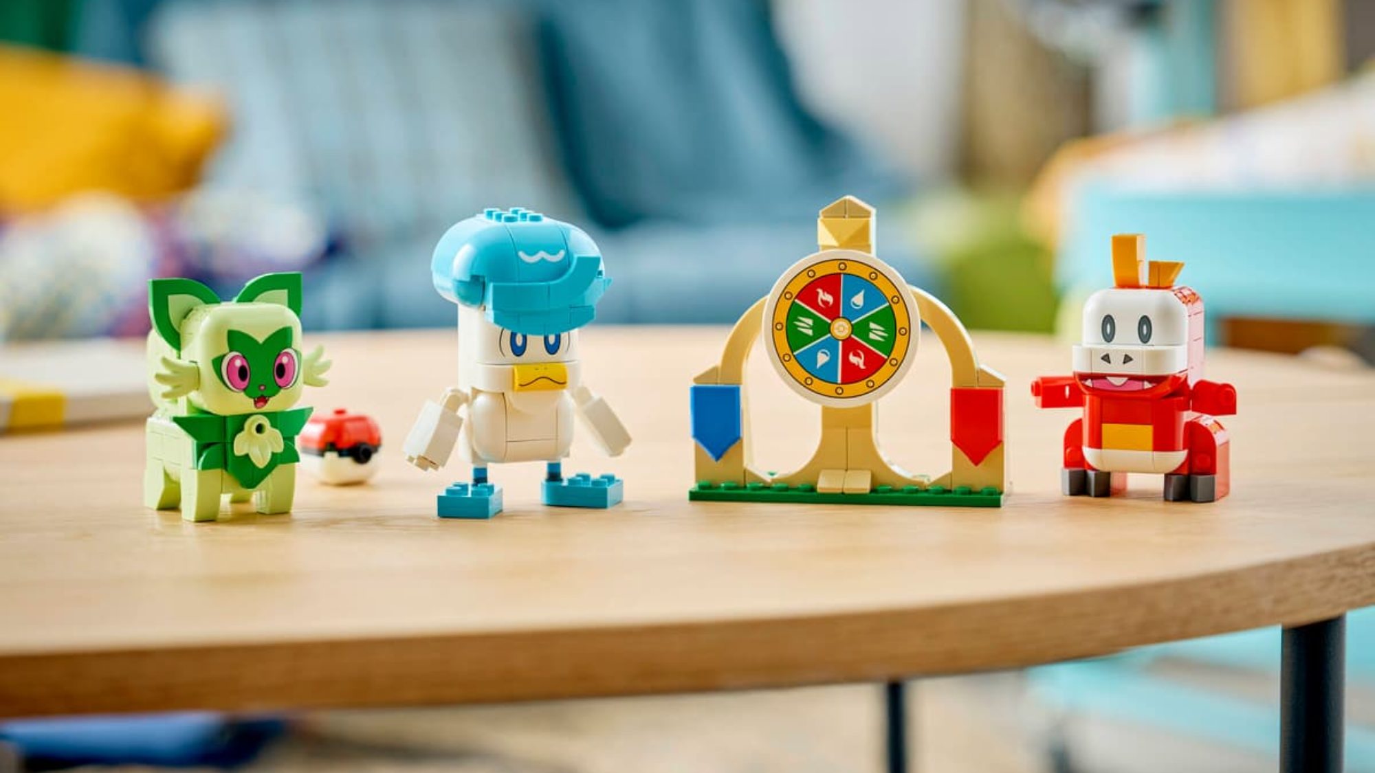 New LEGO Pokémon Paldean Starters Figure Set Coming Soon